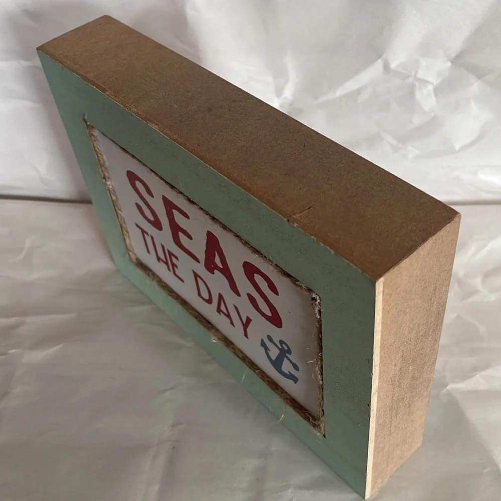 Seas the Day Beachy home decor table top